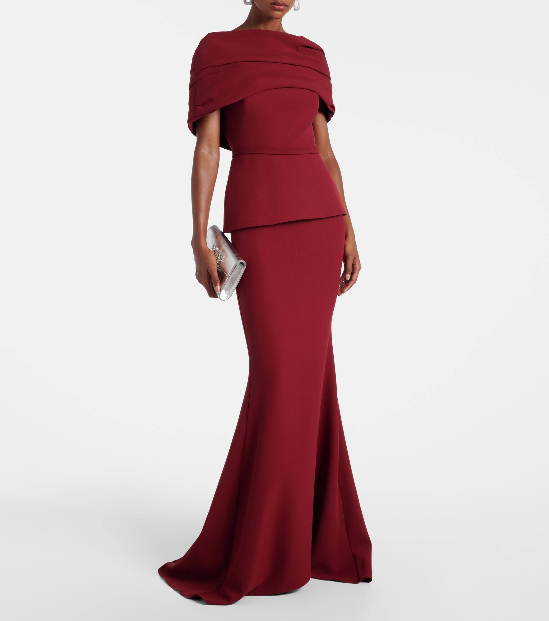 Loura crêpe gown - 2