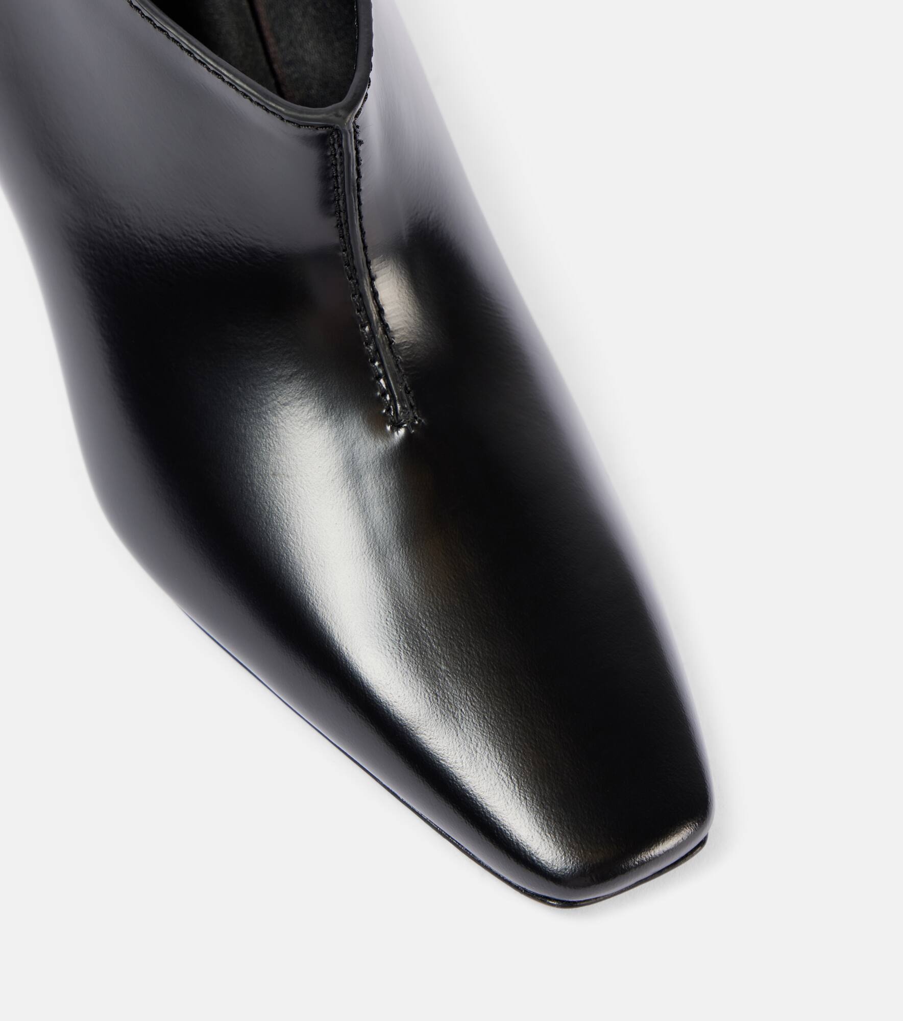 Wide Shaft leather ankle boots - 6