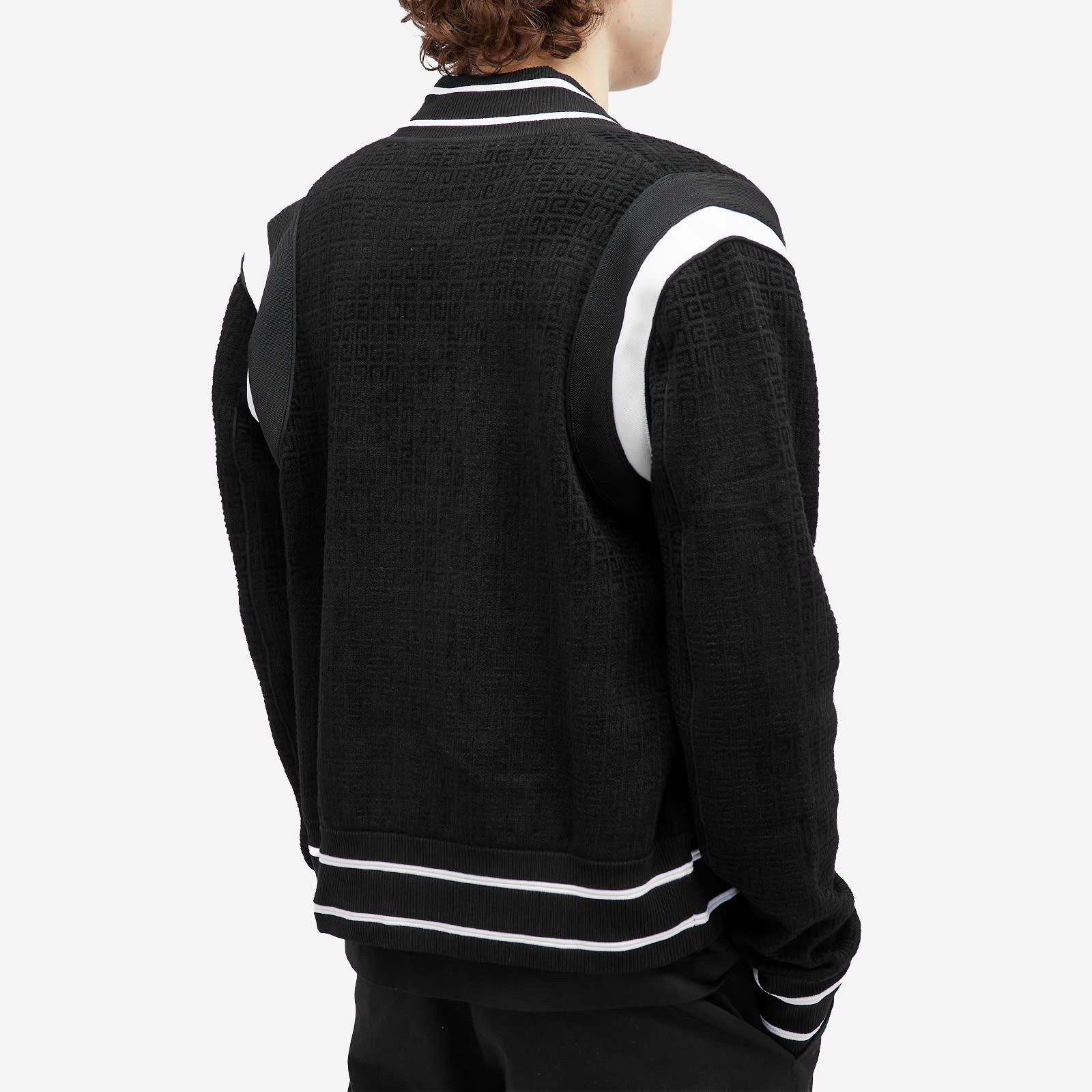 Givenchy Knitted Bomber Jacket - 3