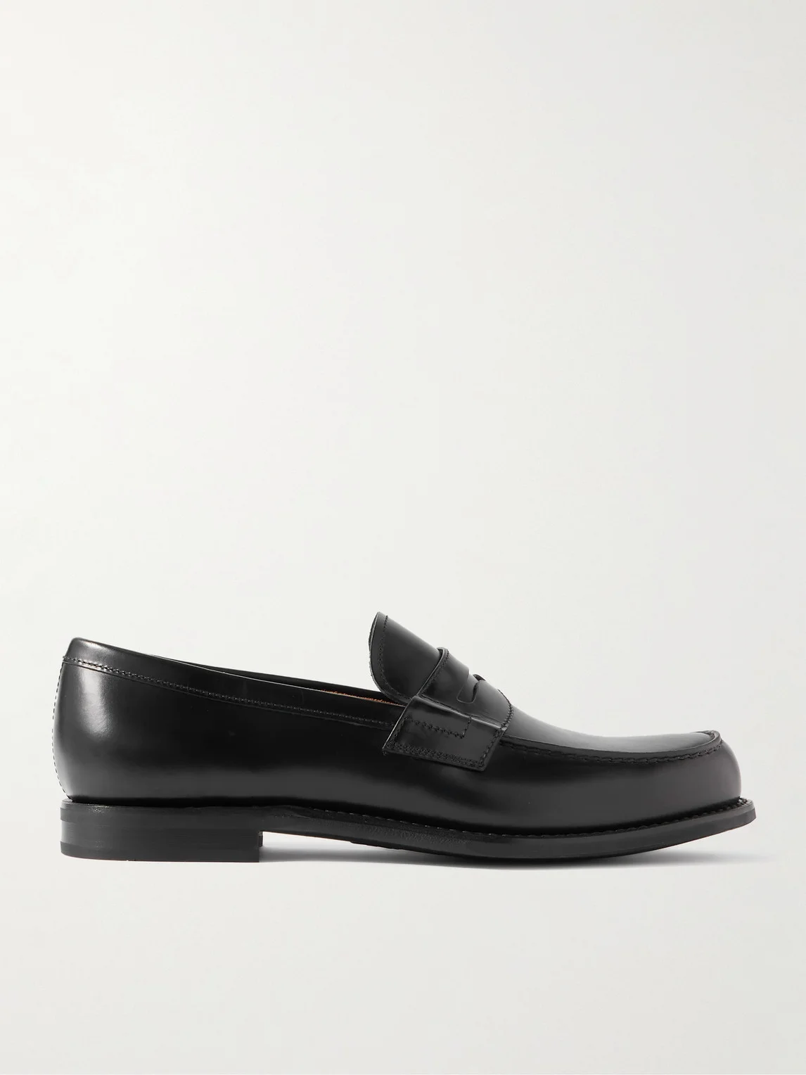 Gateshead Leather Penny Loafers - 1