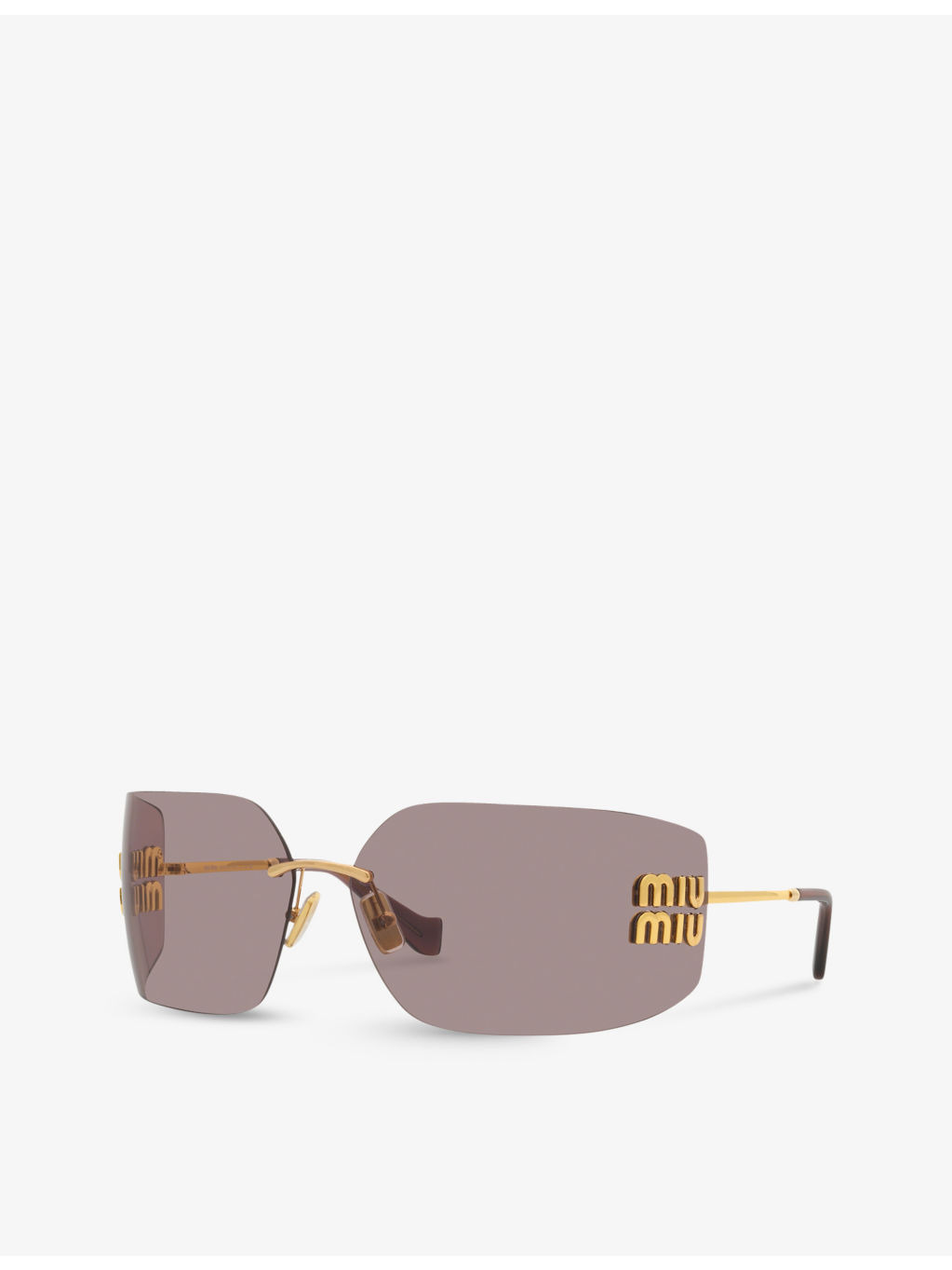 MU 54YS square-frame metal sunglasses - 2