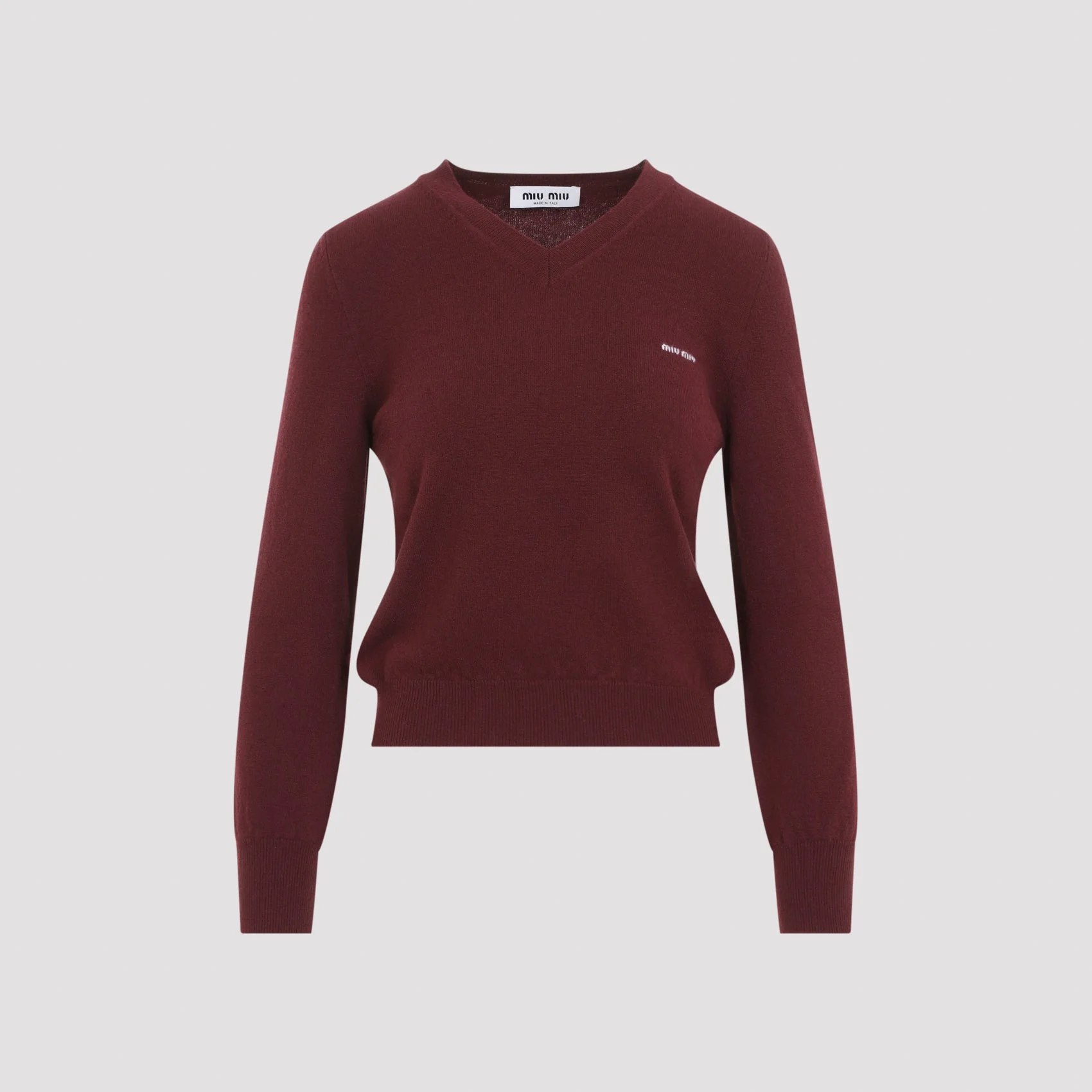 Miu Miu V Neck Sweater - 1