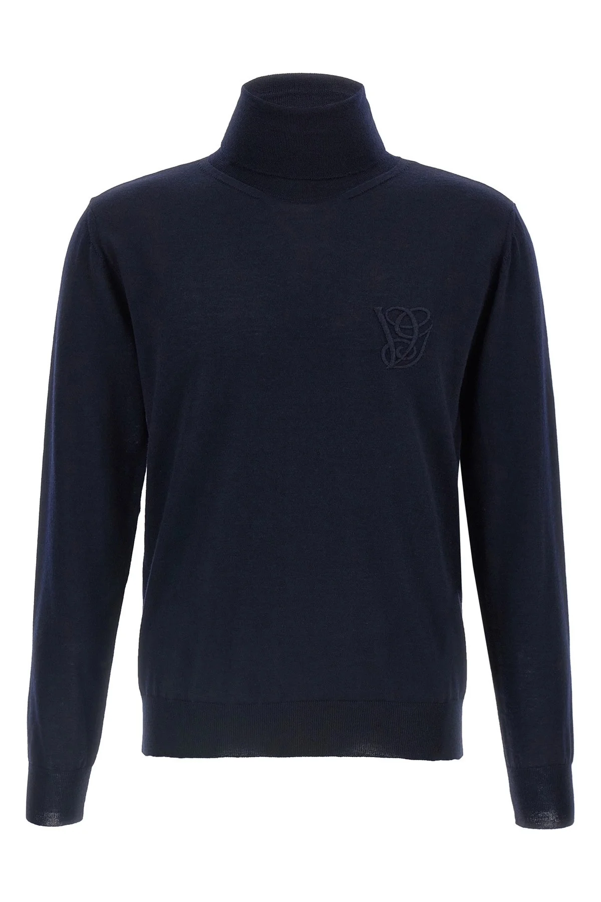 Valentino Garavani turtleneck with VG embroidery - 1