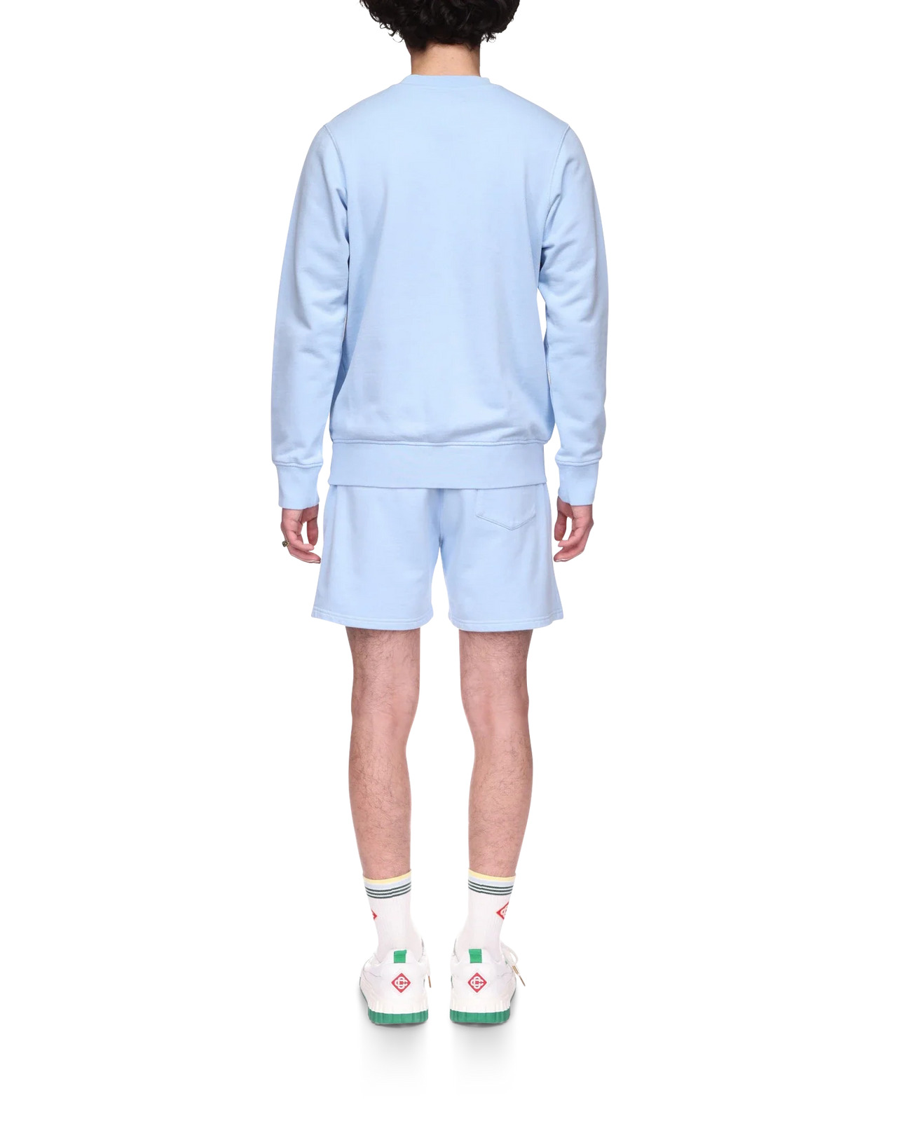 Blue Coachella Valley Sweatshort - 4