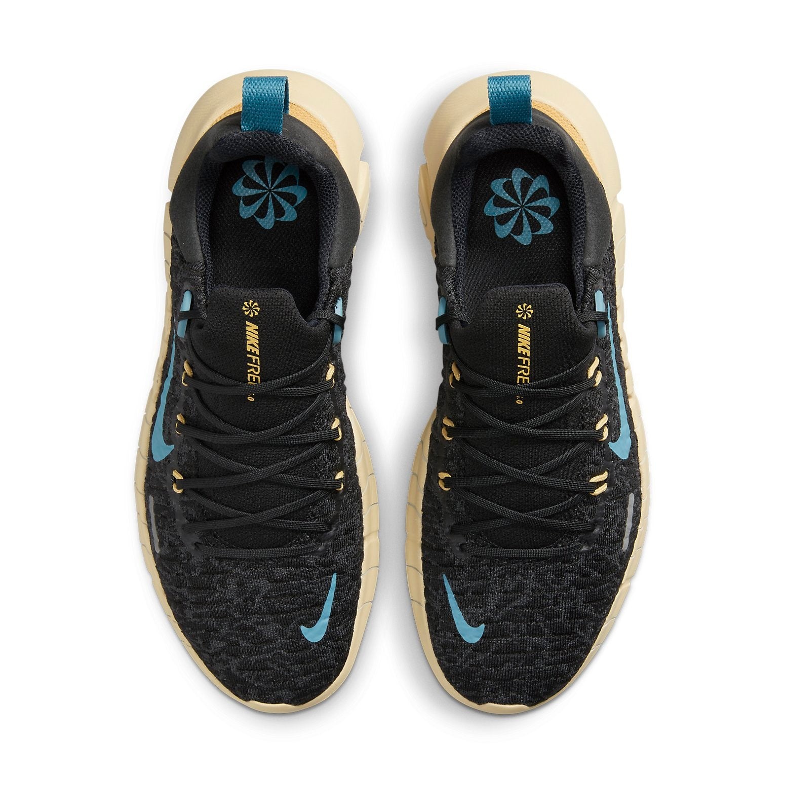 (WMNS) Nike Free Run 5.0 Next Nature 'Black Noise Aqua' CZ1891-008 - 4