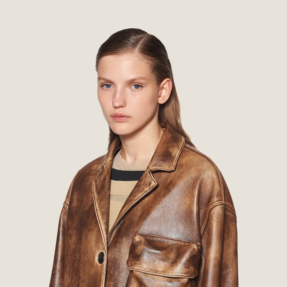 Nappa leather jacket - 3