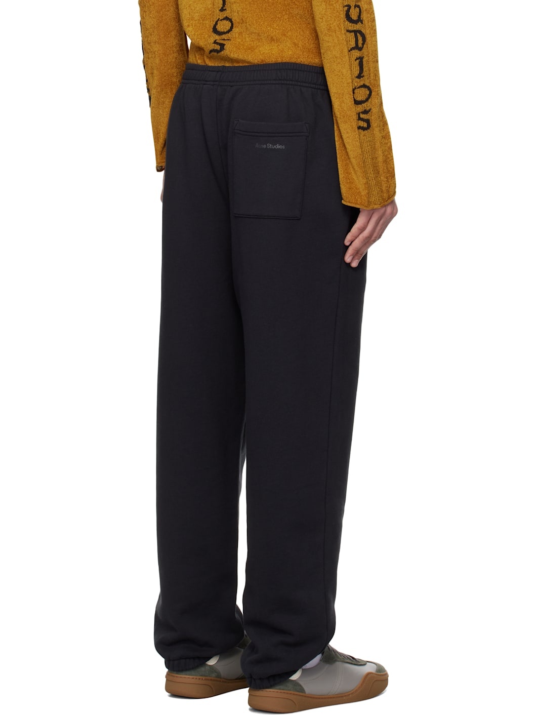 Black Organic Cotton Sweatpants - 3