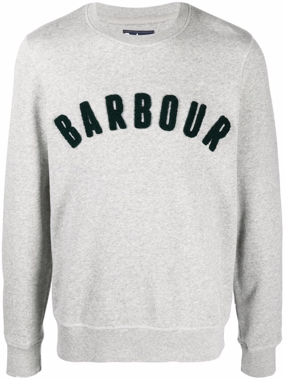 appliqué-logo sweatshirt - 1