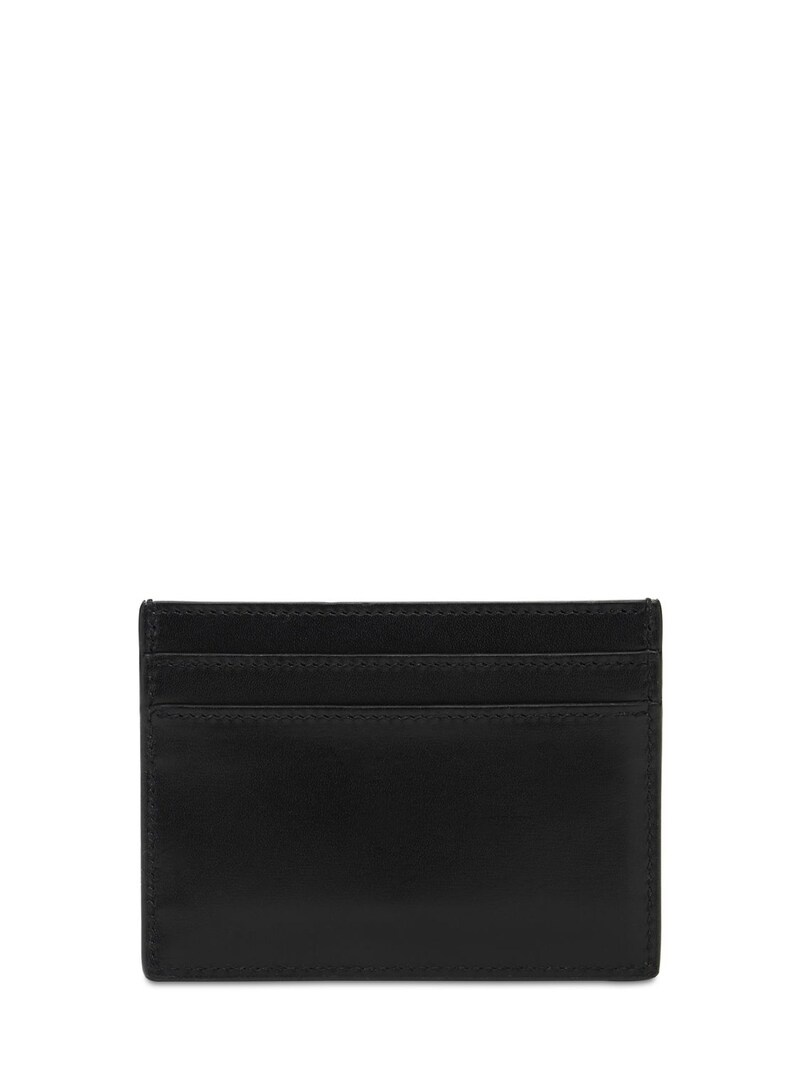 MONOGRAM LEATHER CARD HOLDER - 2