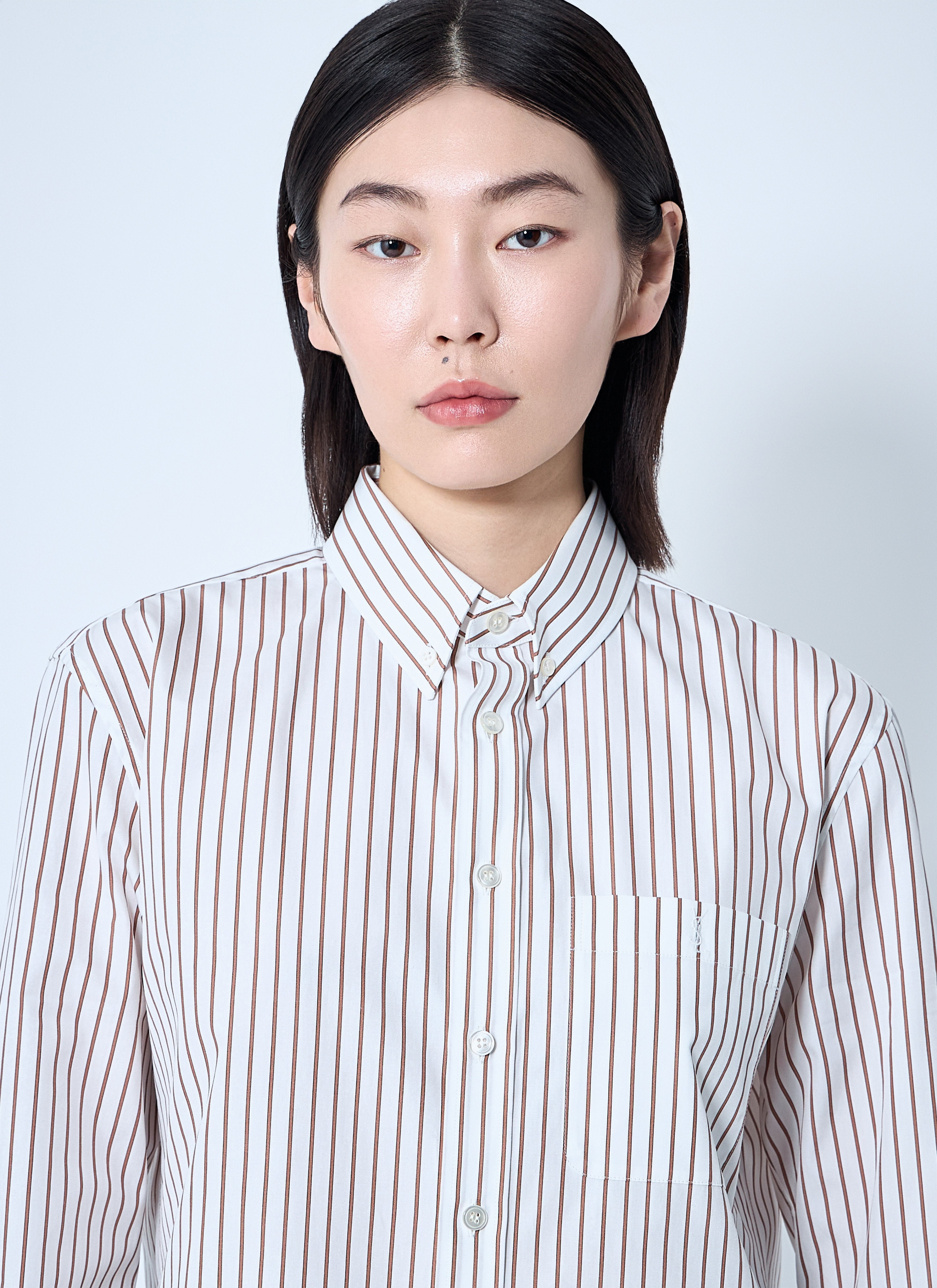 Saint Laurent Women Cassandre Shirt - 5