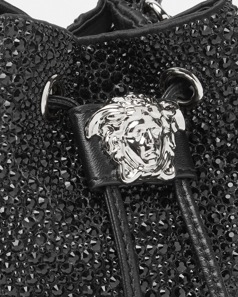 Crystal La Medusa Mini Bucket Bag 6