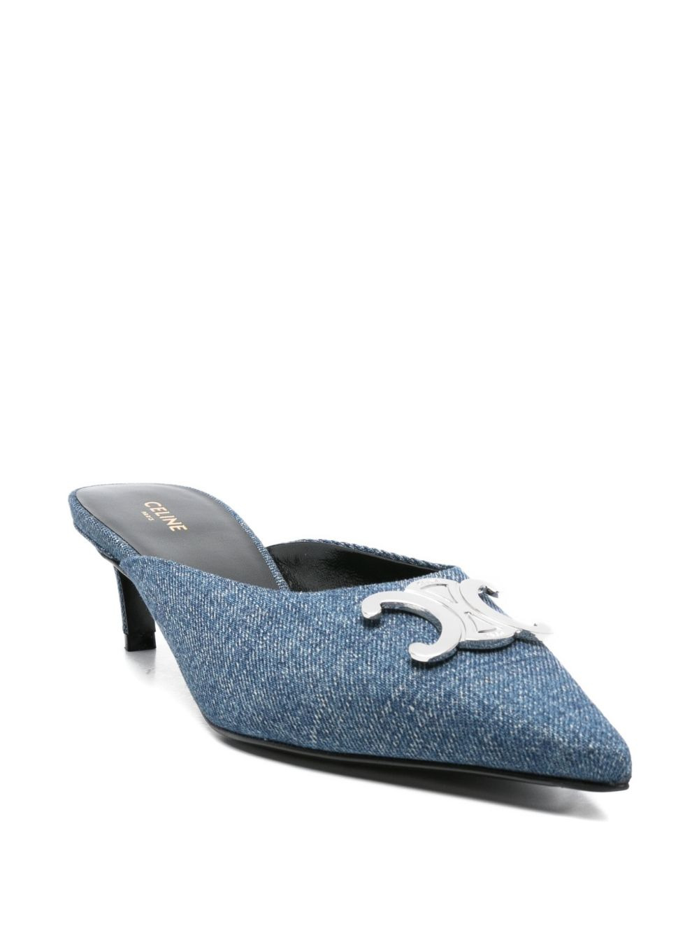 Celine Women Alma Denim Mules - 3