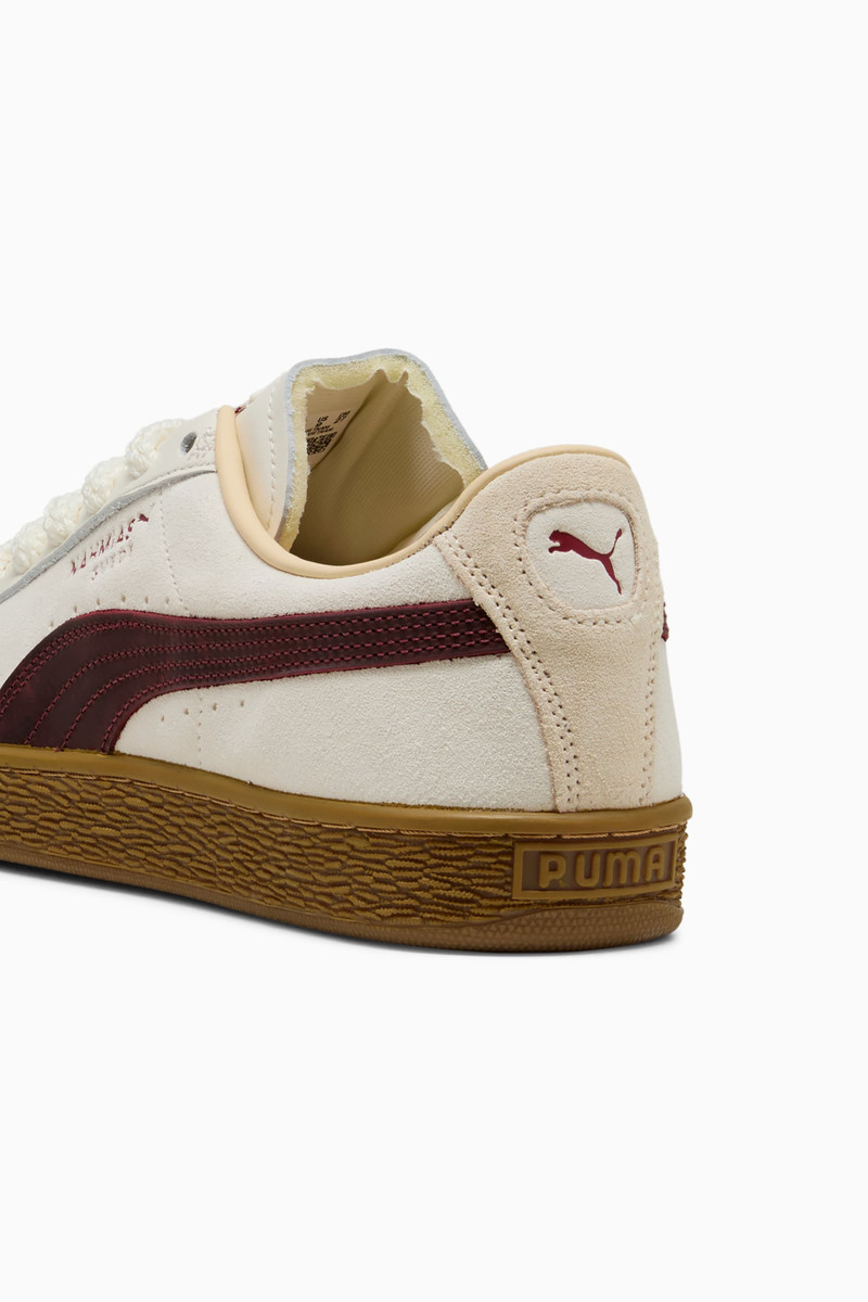 PUMA x NAHMIAS Suede Vintage Red Sneakers 3