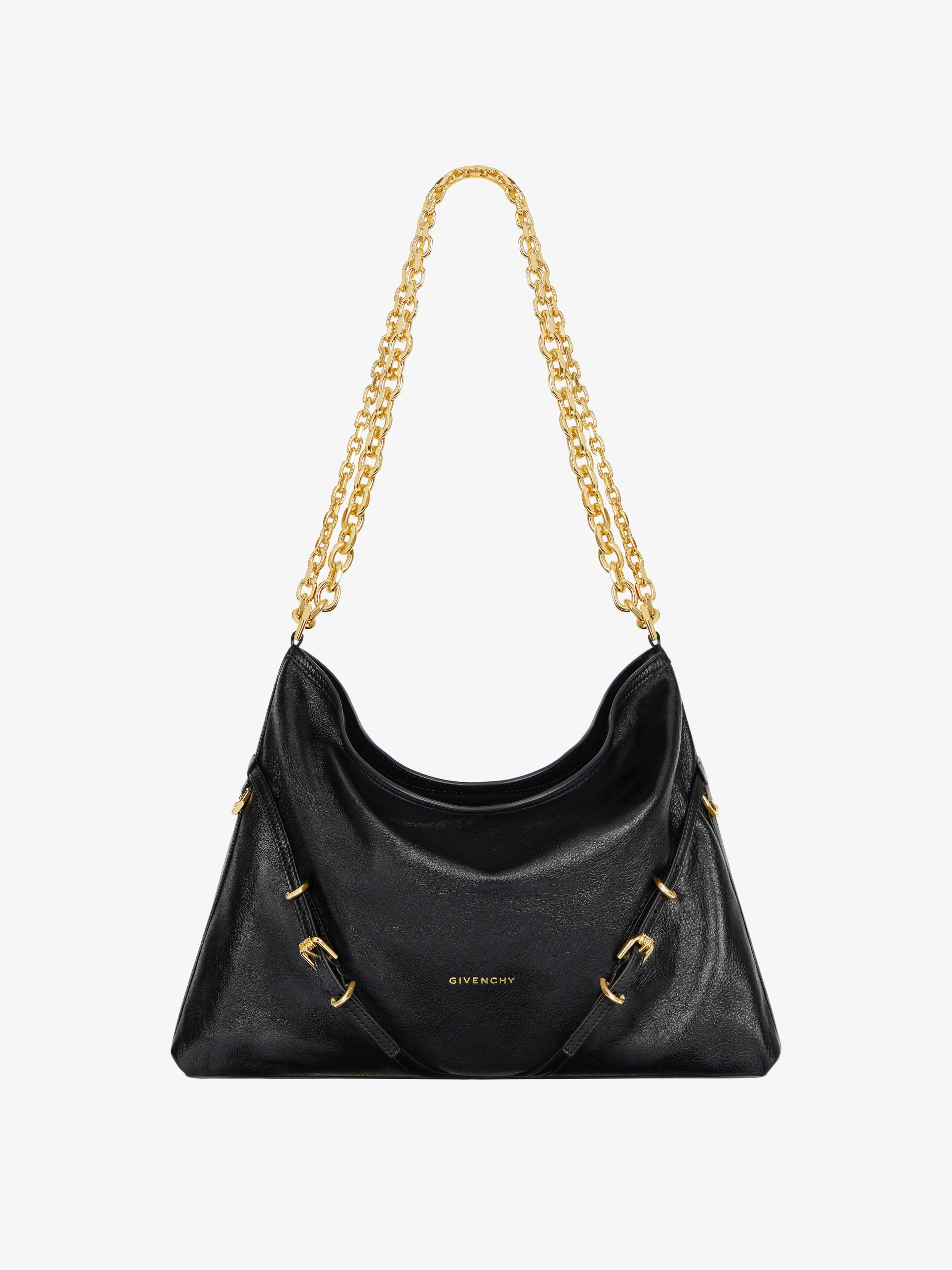 MEDIUM VOYOU CHAIN BAG IN LEATHER - 1
