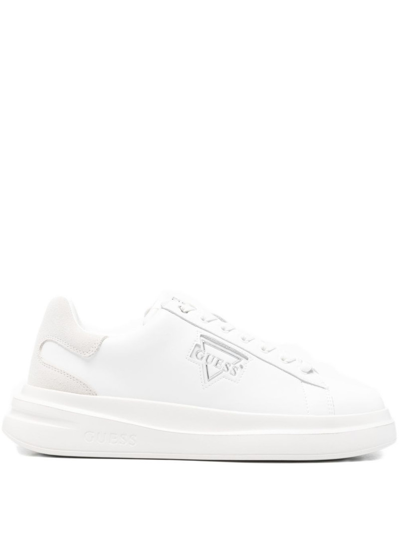 logo lace-up low-top sneakers 1