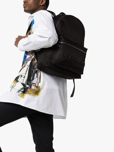 Dolce & Gabbana logo backpack outlook