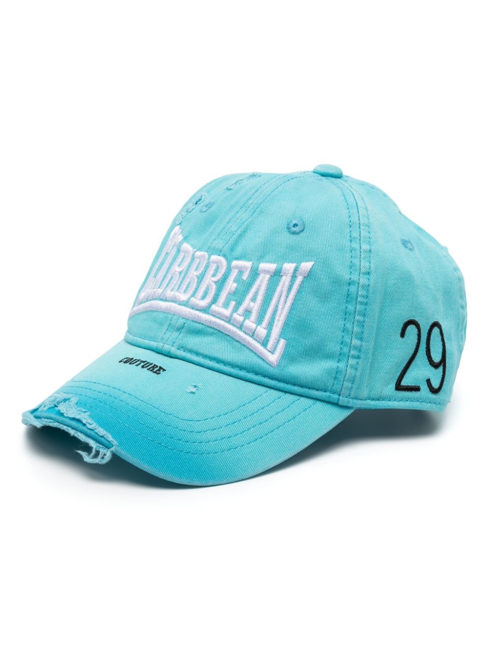 logo-embroidered baseball cap - 1