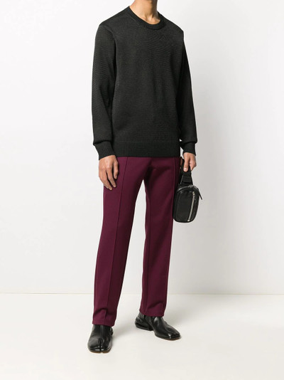 UNDERCOVER textured crew neck jumper outlook