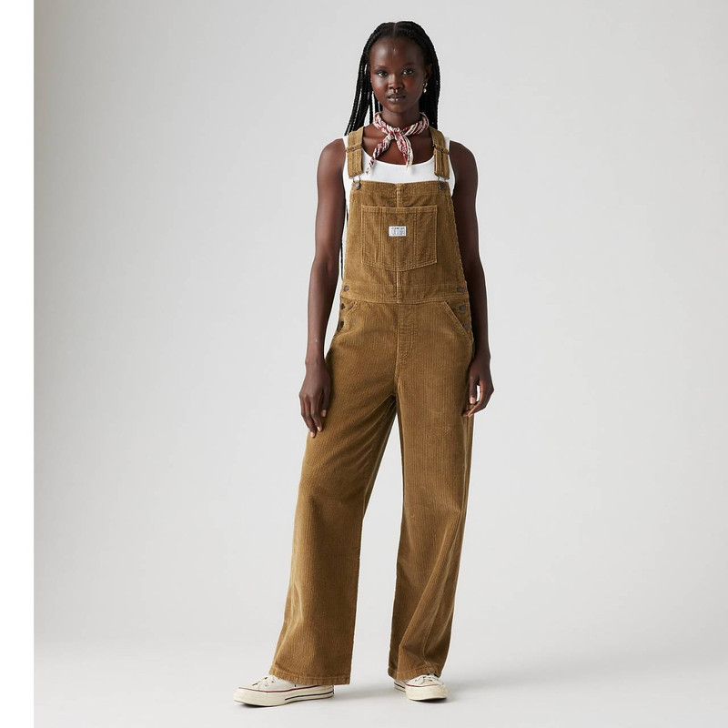 BAGGY CORDUROY WOMEN'S OVERALLS 2
