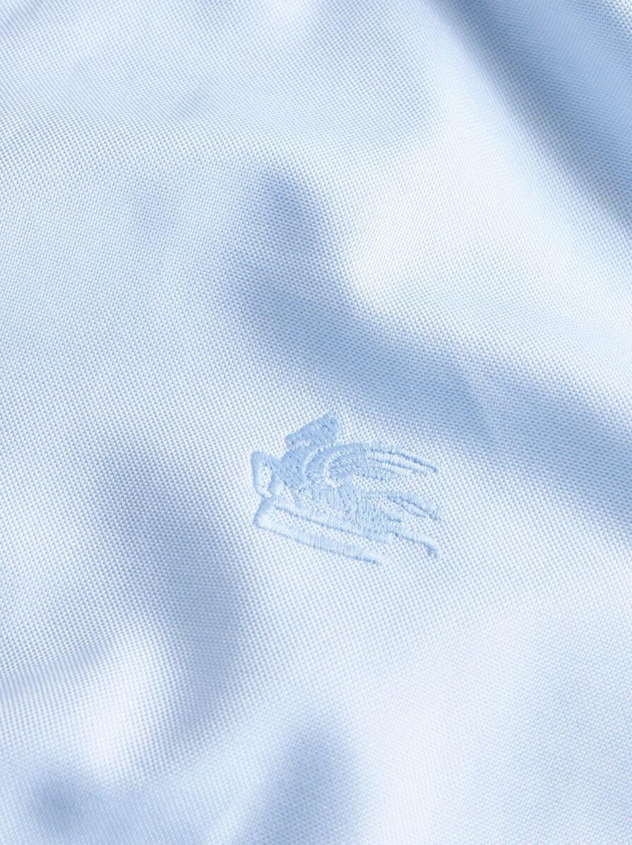 BUTTON-DOWN SHIRT WITH LOGO - 5