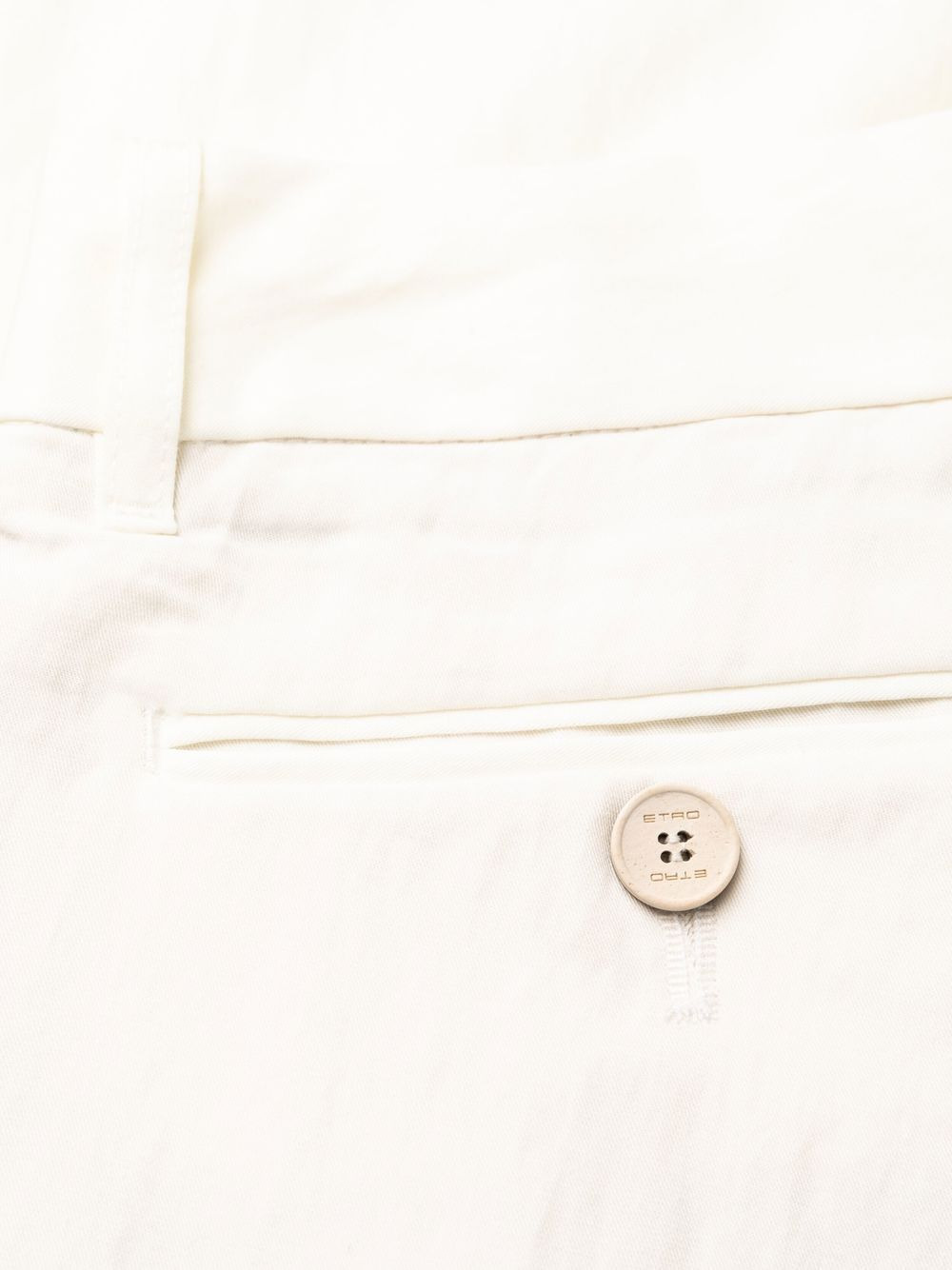 mid-rise straight-leg trousers - 7