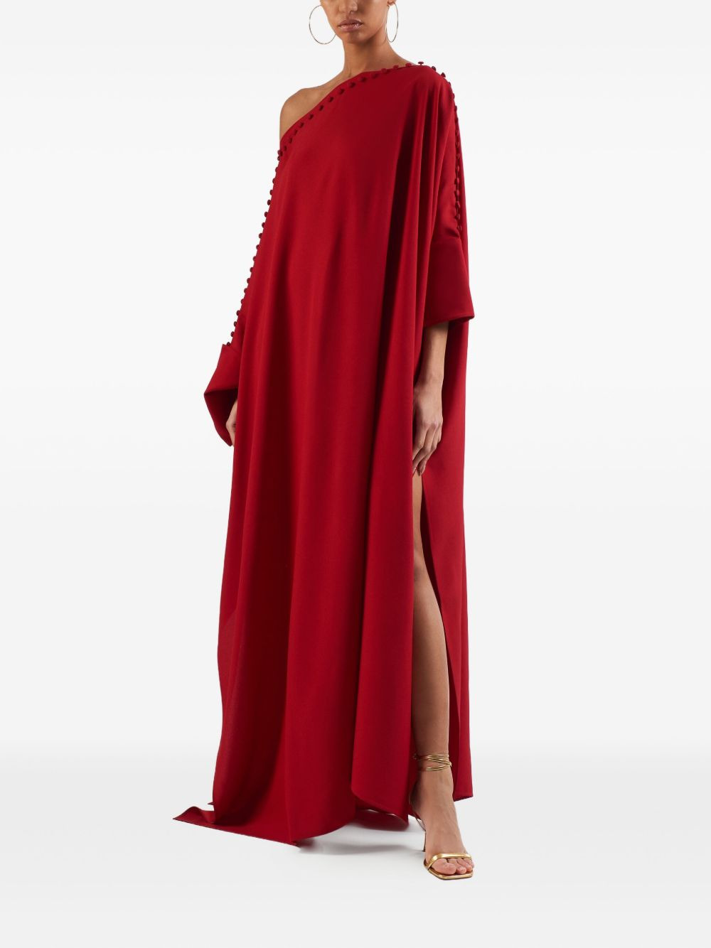 pom-pom detail maxi dress - 2