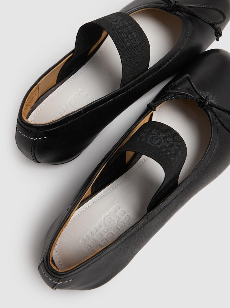 10mm Leather ballerina flats - 3