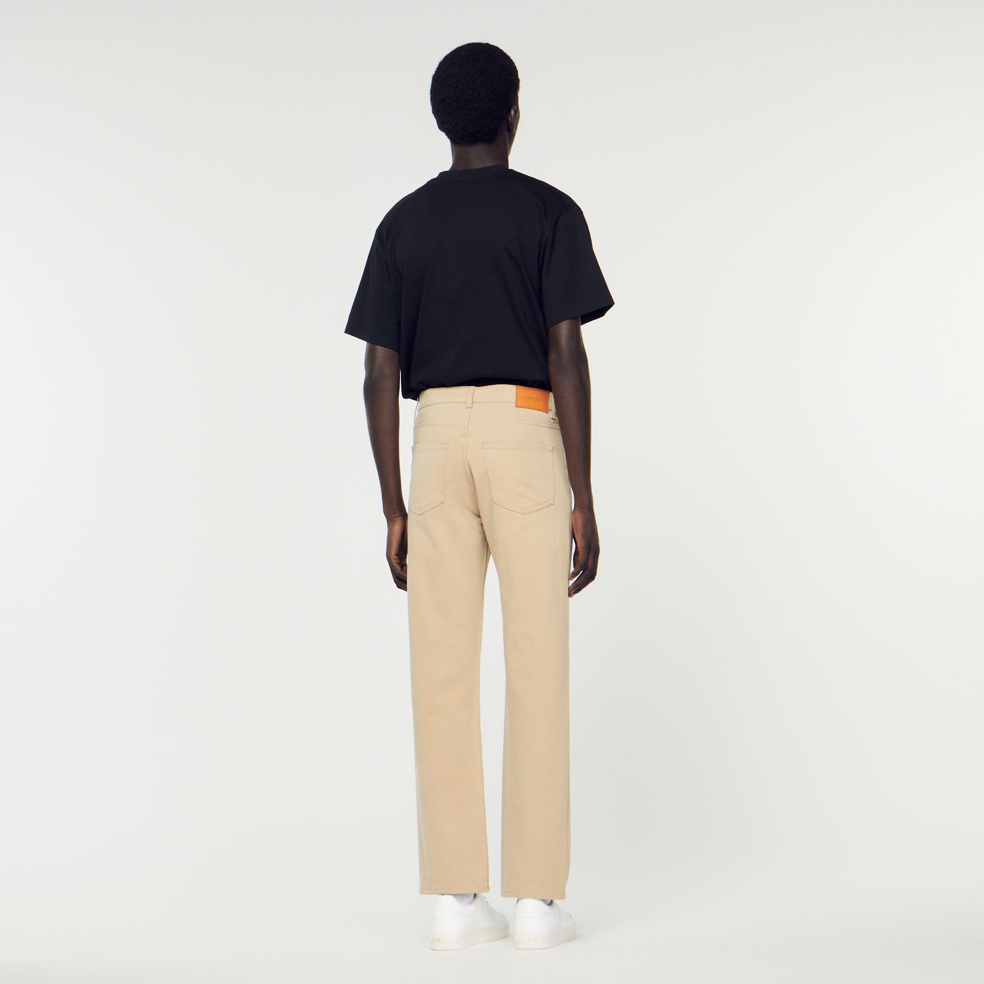 Straight cotton jeans - 6