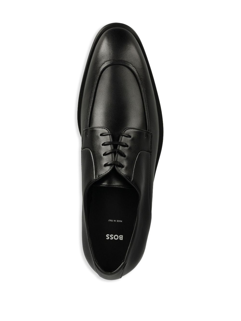 leather derby shoes - 4