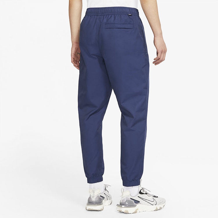 Nike Nsw Spe Wvn Athleisure Casual Sports Woven Bundle Feet Long Pants Navy Blue DD5311-410 - 6