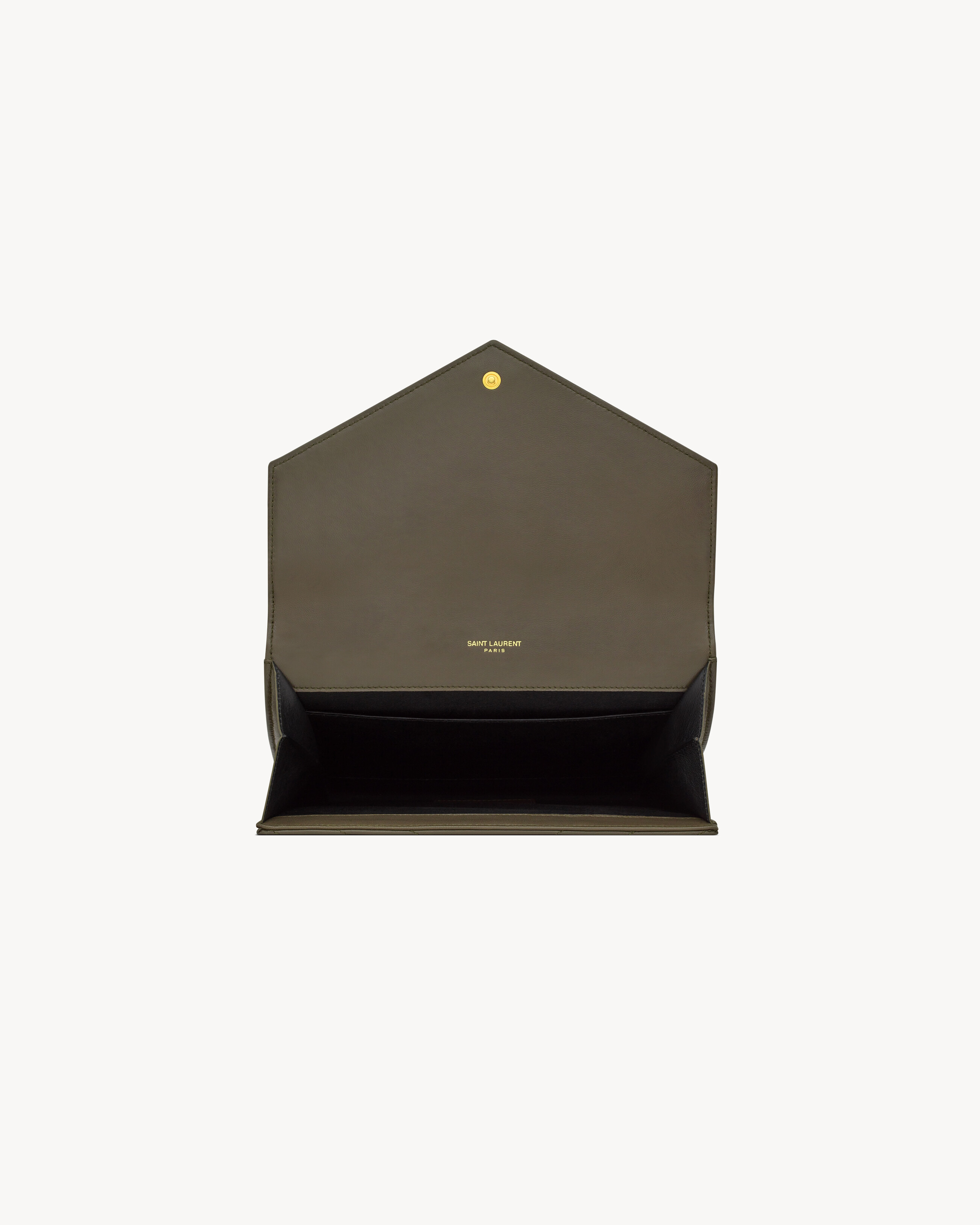 CASSANDRE MATELASSÉ FLAP POUCH IN LAMBSKIN - 5