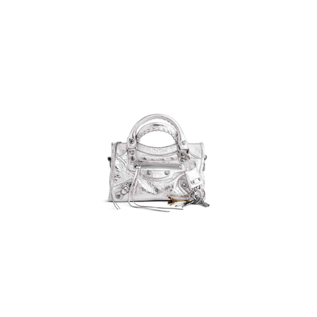 Women's Le City Charm Eiffel Metallized in Silver - 3