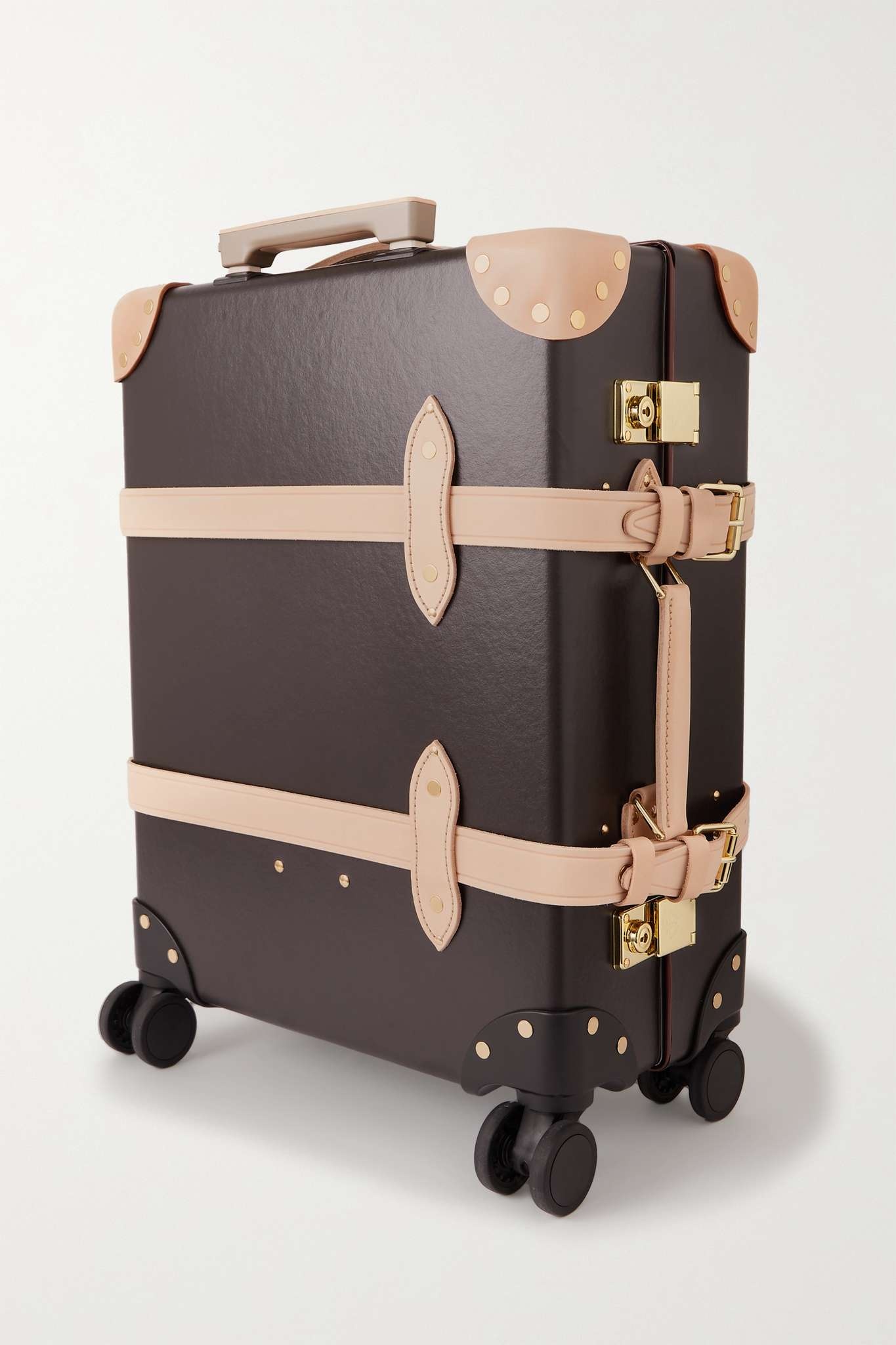 Safari Carry-On leather-trimmed suitcase - 3