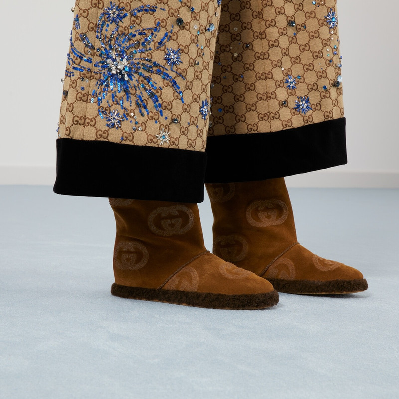 Women's Interlocking G boot 3