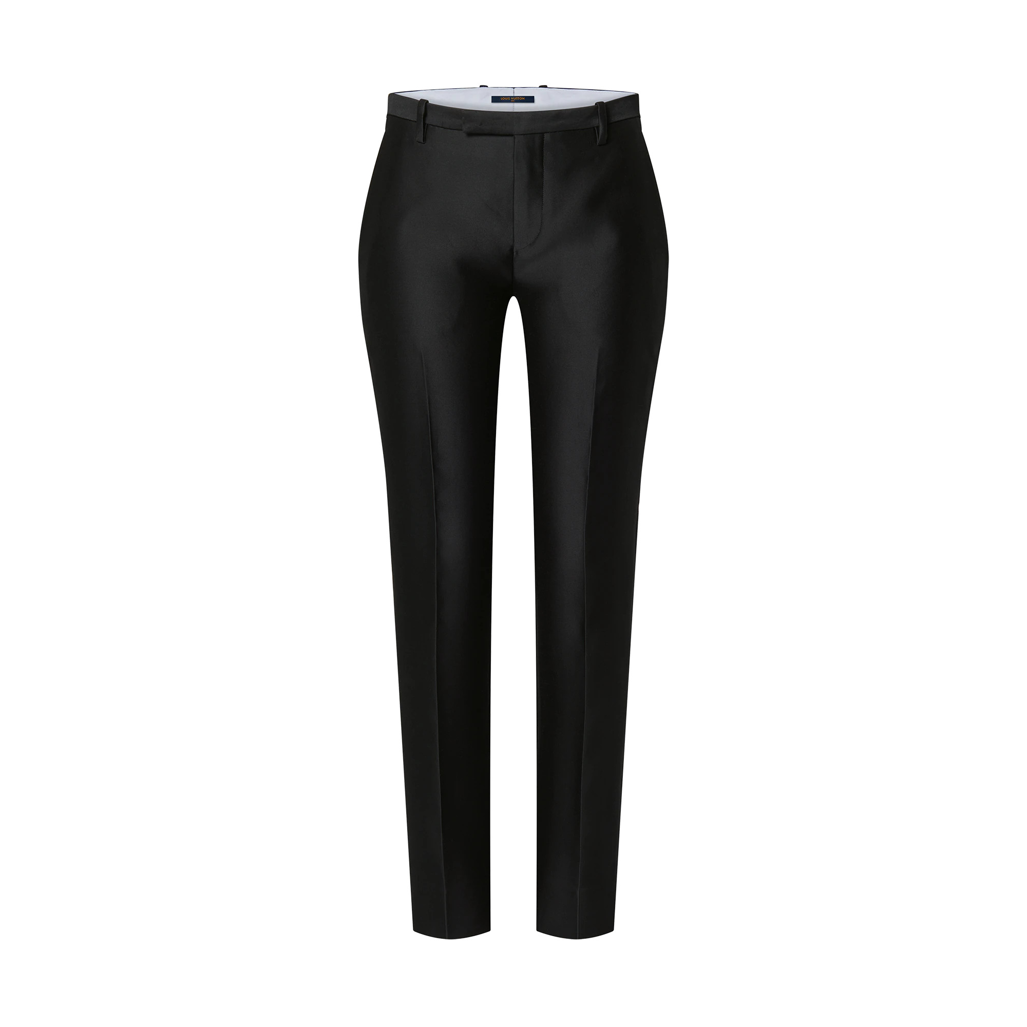 Silk-Cotton Suit Pants - 1