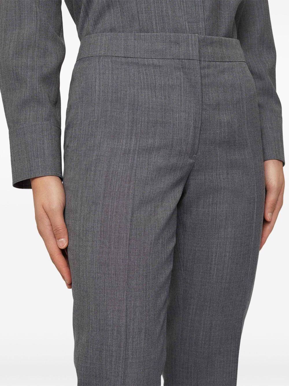 wool tailored trousers - 6