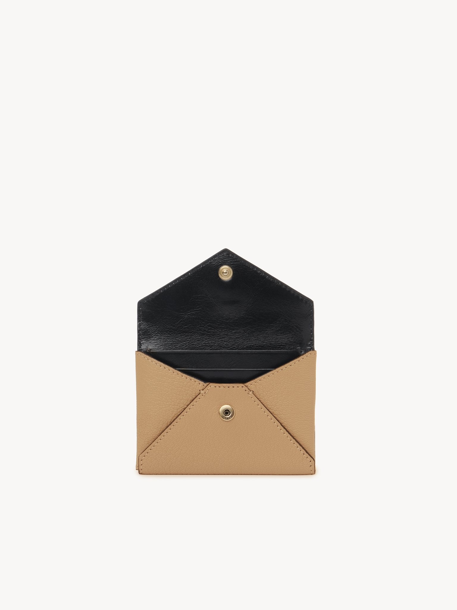 ENVELOPE CARD HOLDER IN GRAINED LEATHER - 3