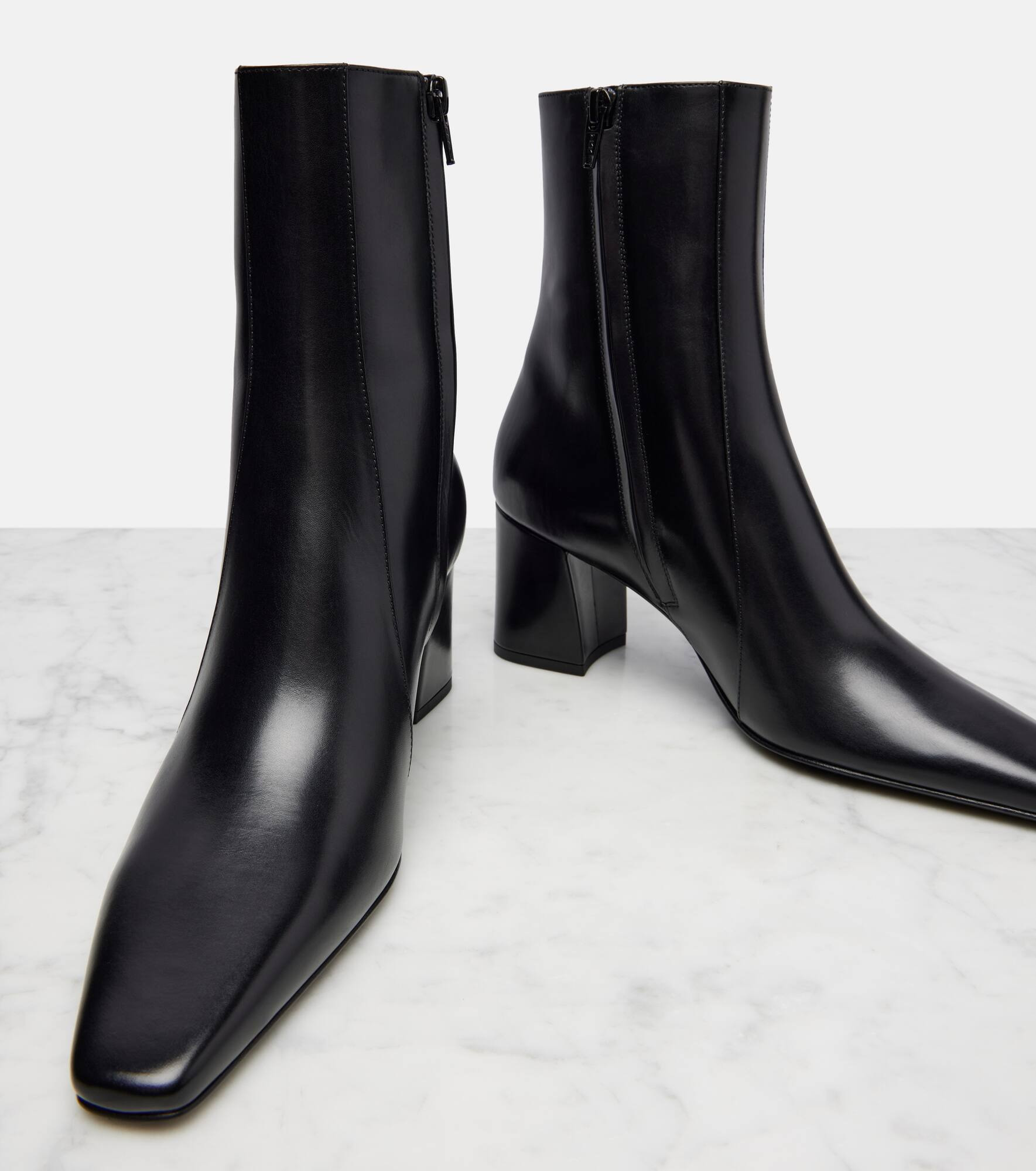 Rainer leather ankle boots - 5