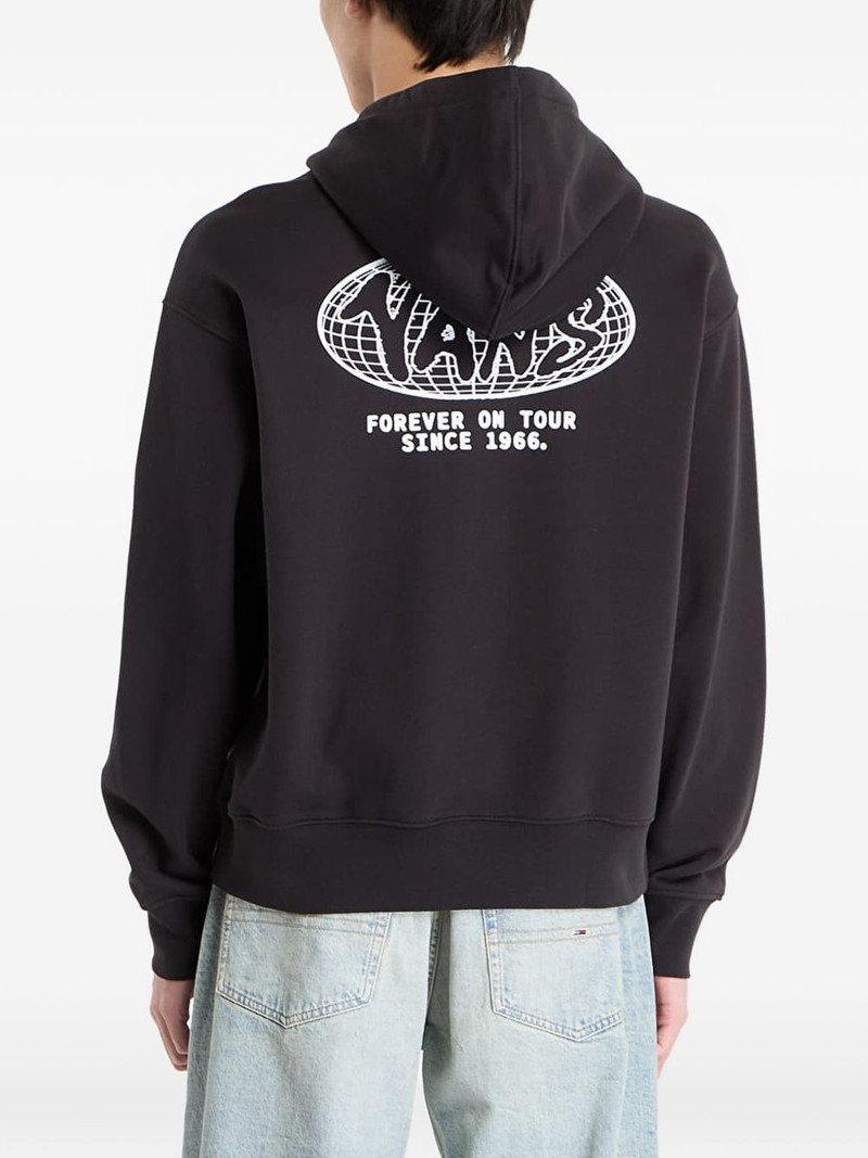 Vans logo-print hoodie outlook