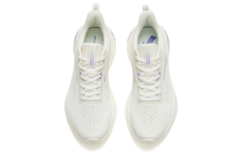 (WMNS) ANTA Running Series Sneakers 'White Silver Purple' 122325542-1 - 3