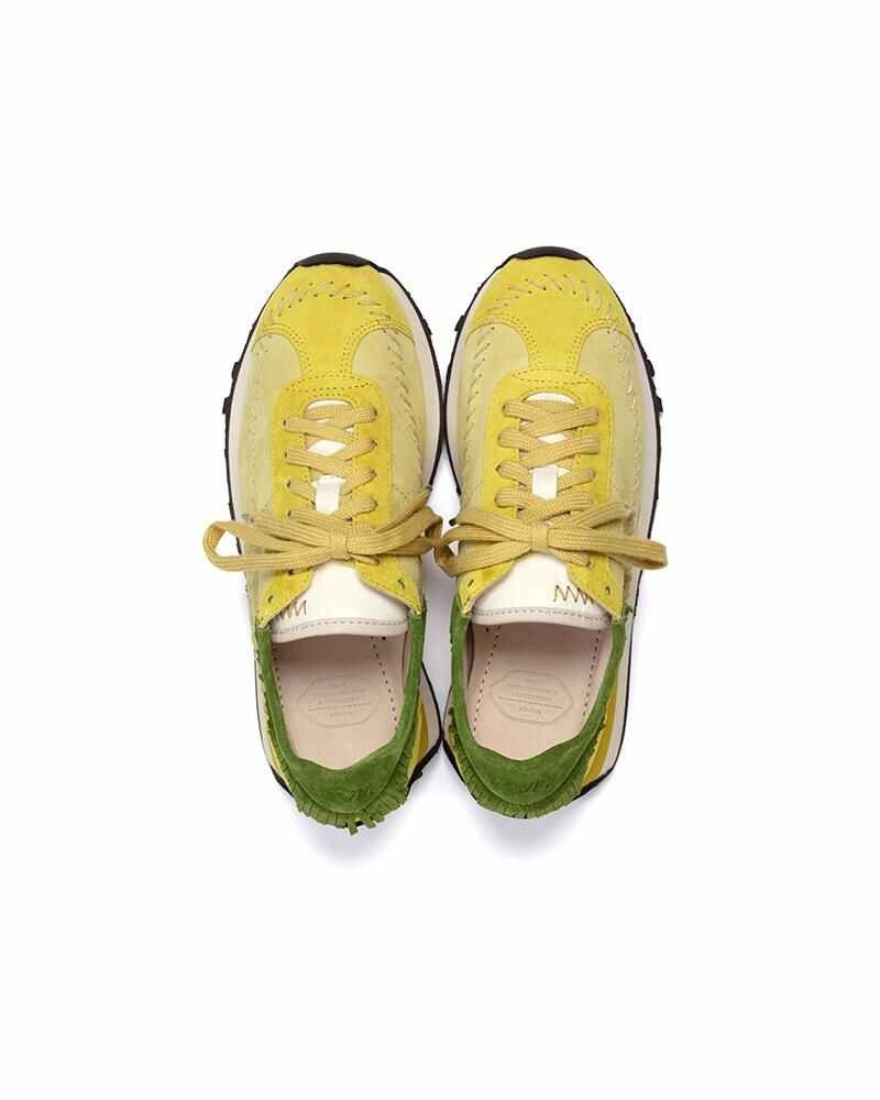 visvim WALPI RUNNER W YELLOW outlook