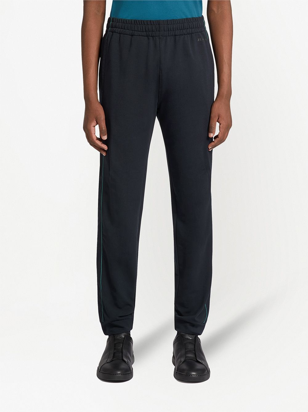 contrast-trim track pants - 3