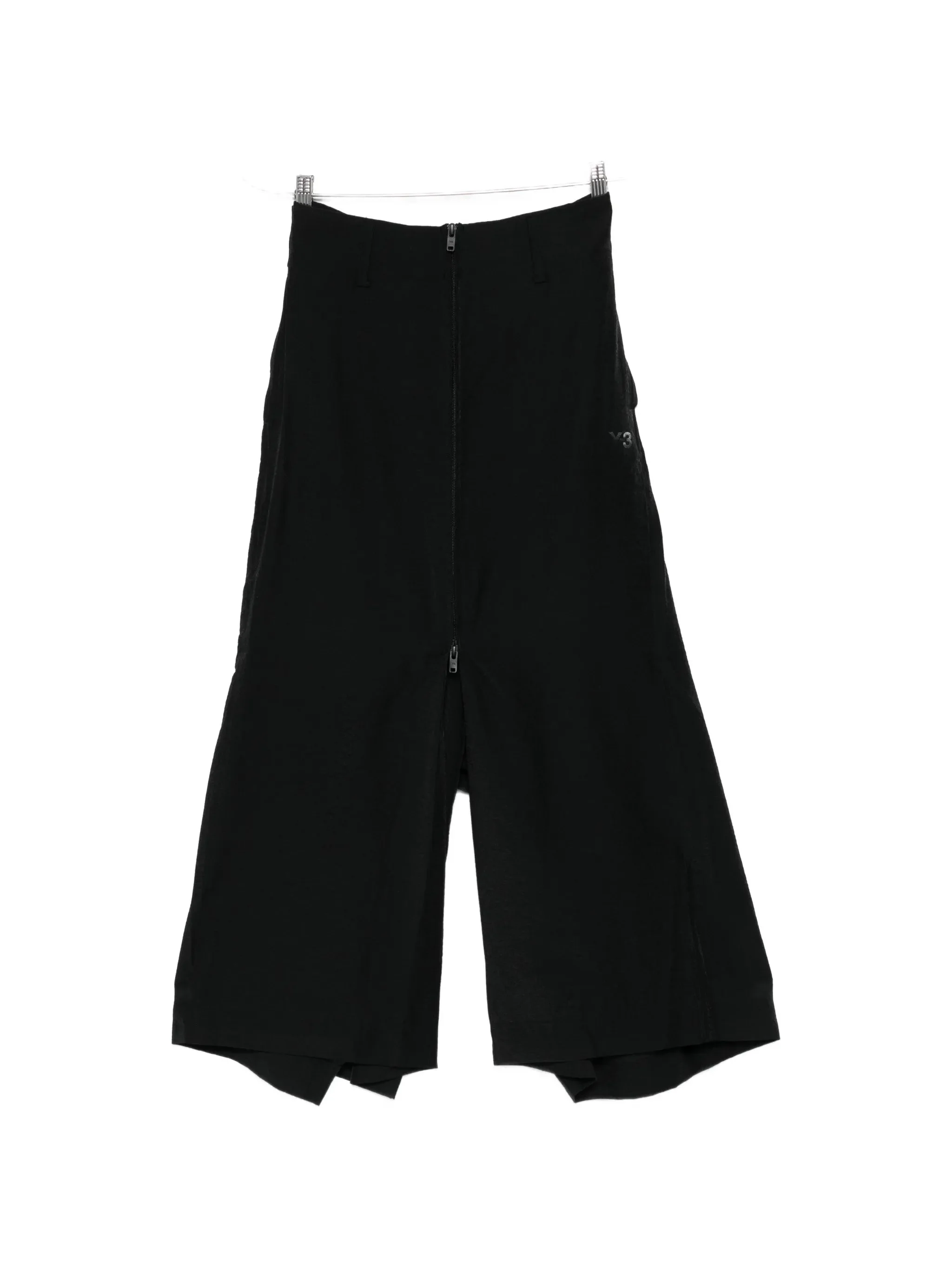 Y-3 Zip-fastening Palazzo Pants - 1