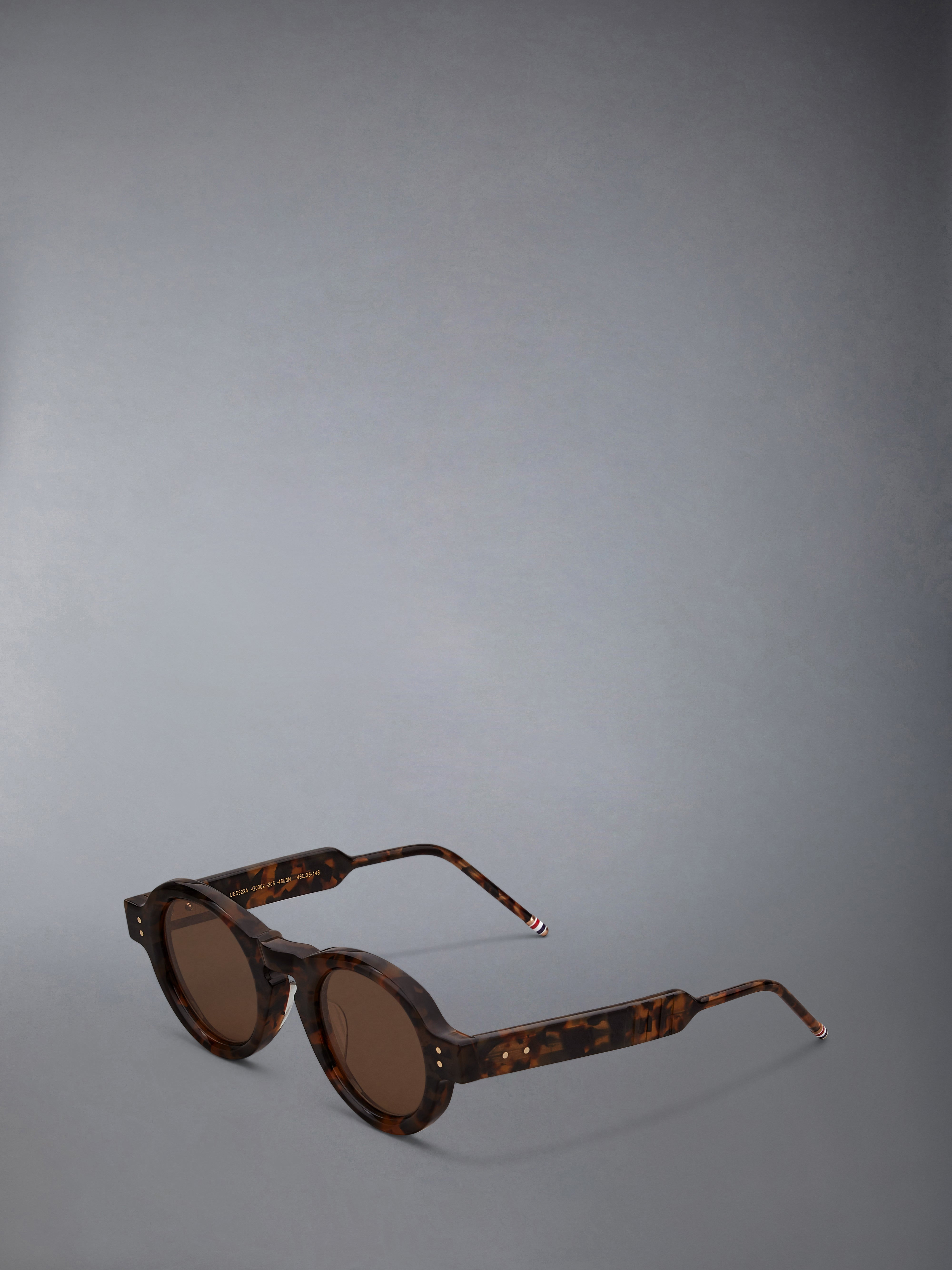 TOKYO TORTOISE ACETATE ROUND SUNGLASSES - 6