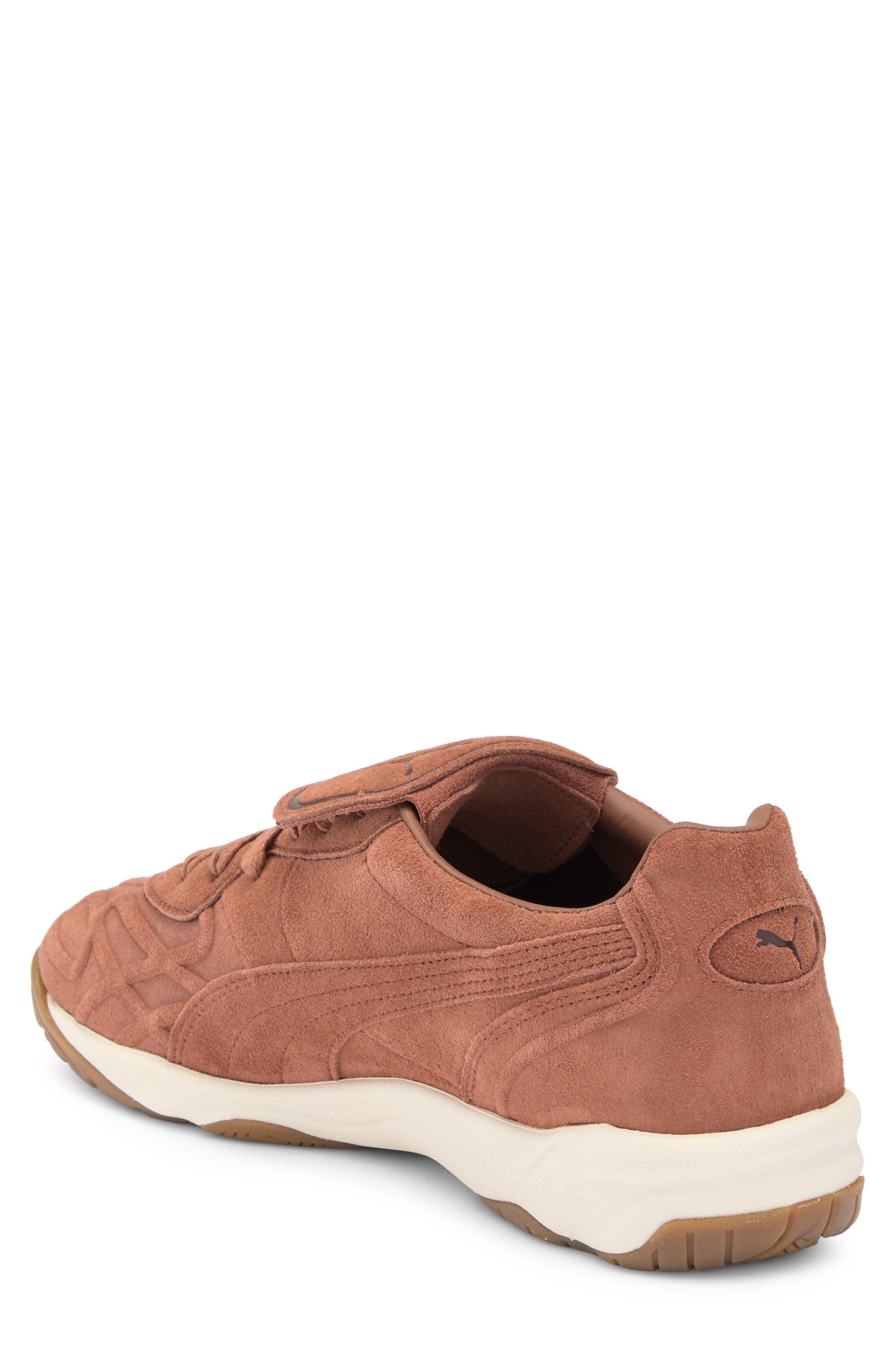 PUMA King Indoor Clean Soccer Sneaker in Brown Mushroom at Nordstrom - 2