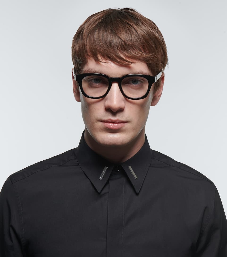 Rounded acetate glasses - 3