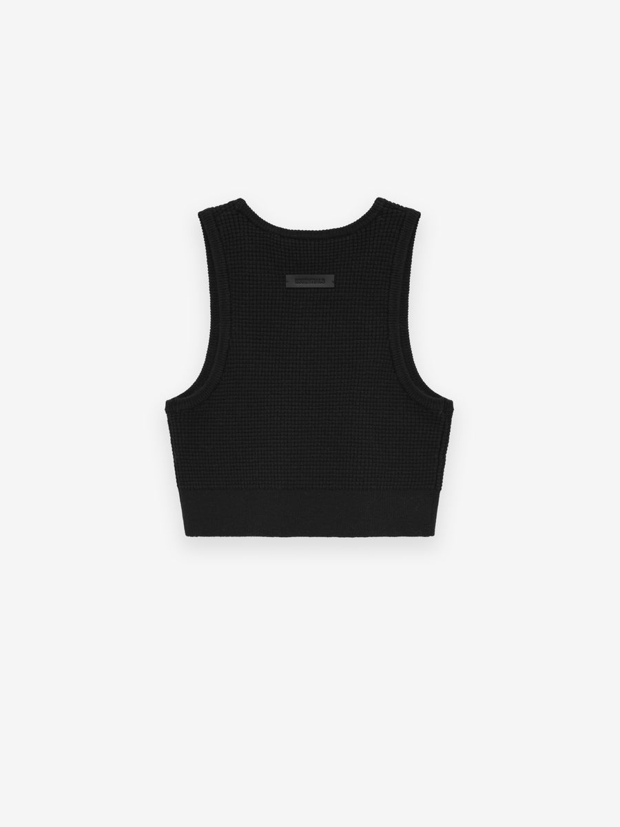 Womens Waffle Sport Tank - 2