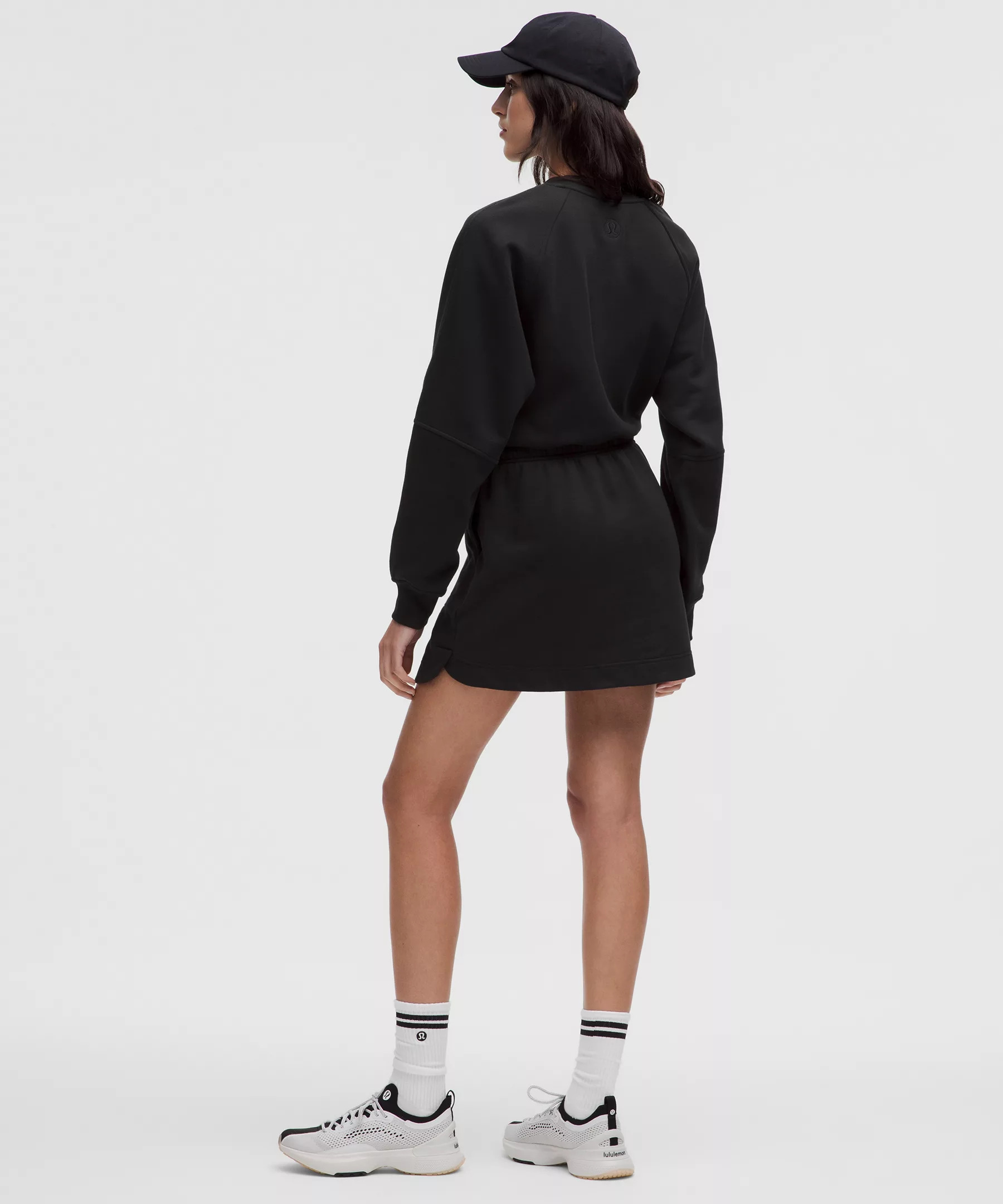 Scuba Cinch-Waist Mini Dress - 2