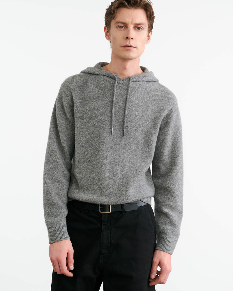 NILI LOTAN MARLON KNIT HOODIE outlook