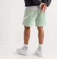 Sportswear Club Fleece-Back Cotton-Blend Jersey Drawstring Shorts - 9